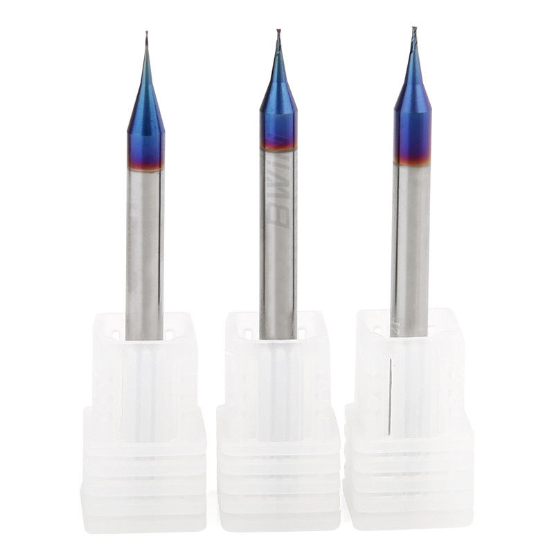 Твердый карбид 2 рифлит торцевую фрезу HRC65 2flute Endmill микро- диаметра 0,5 Mm квадратную